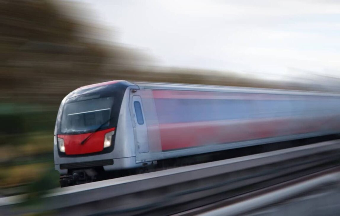 Trem linha ferrea