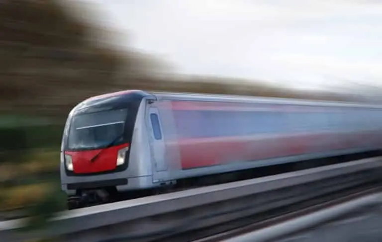 Trem linha ferrea