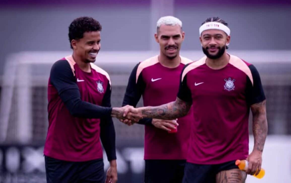 Allan e Memphis Depay - Rodrigo Coca/Agência Corinthians