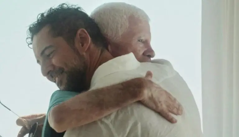 David Bisbal e seu pai - Instagram