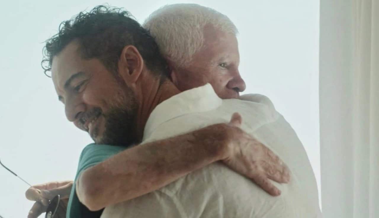 David Bisbal e seu pai - Instagram