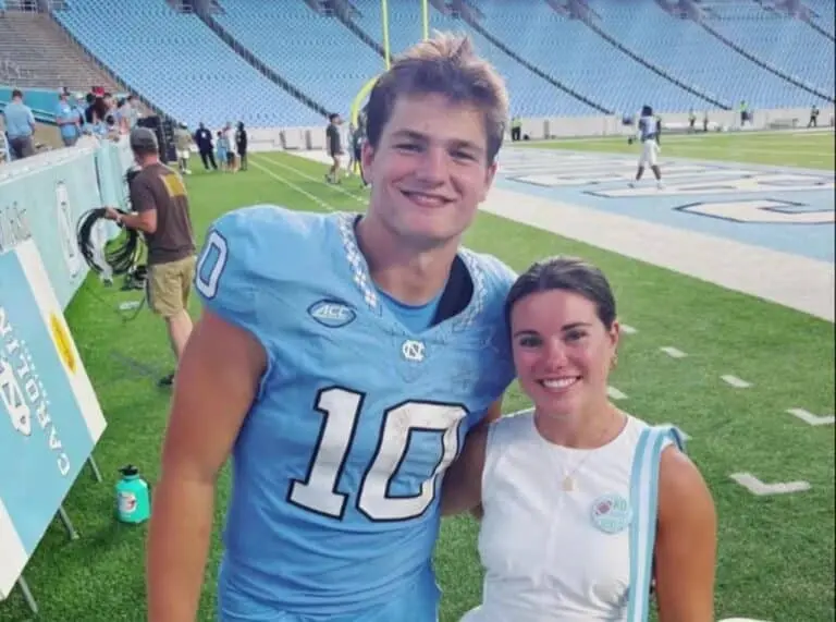 Drake Maye e Ann Michael - Instagram/Ann Michael