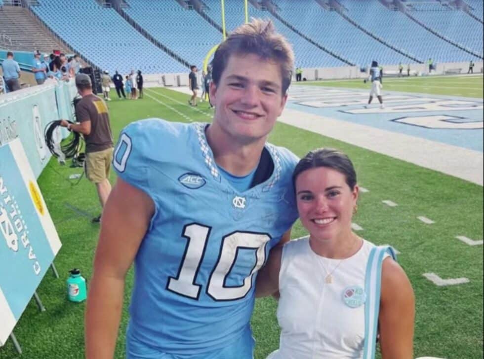 Drake Maye e Ann Michael - Instagram/Ann Michael