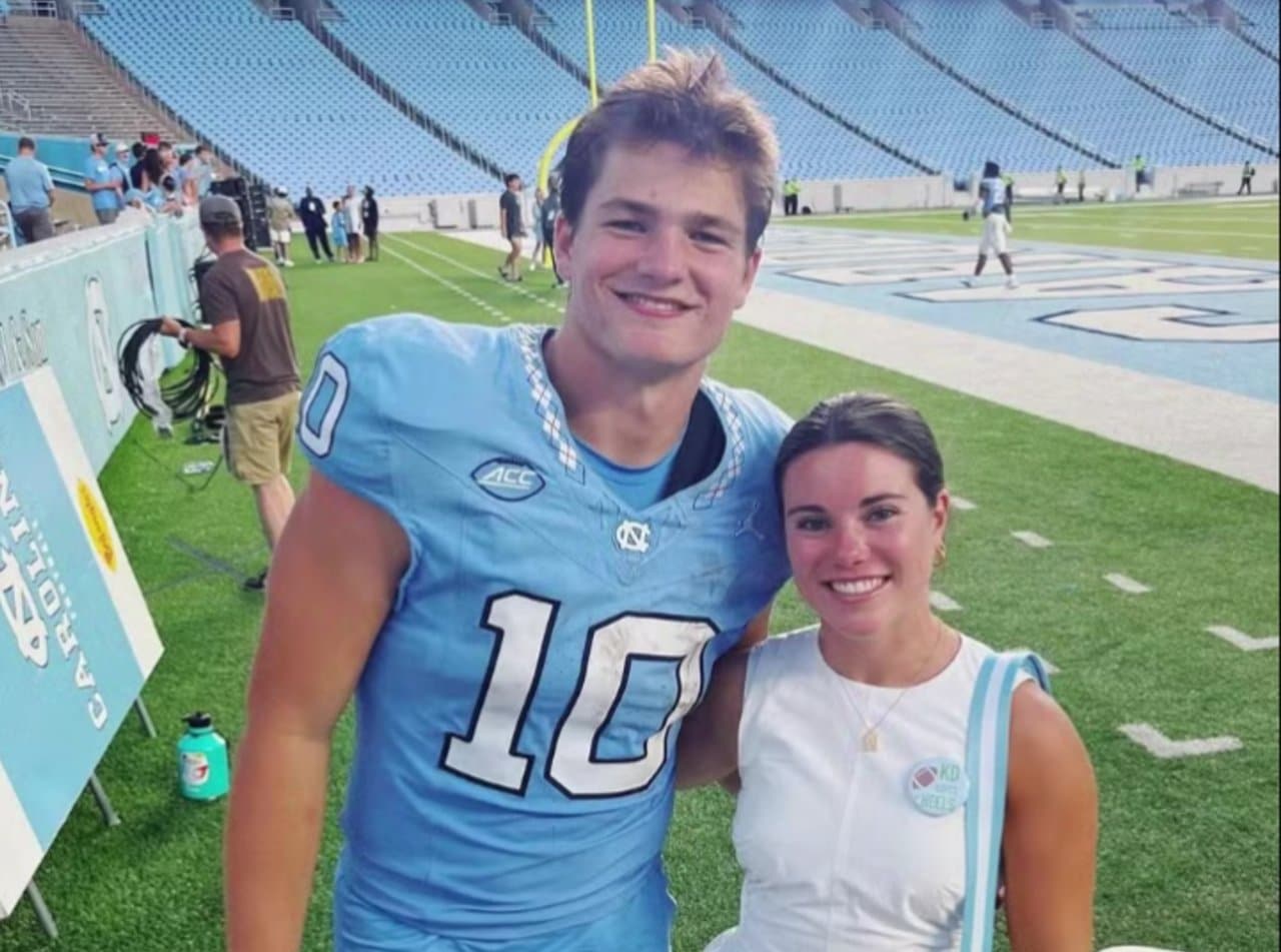 Drake Maye e Ann Michael - Instagram/Ann Michael