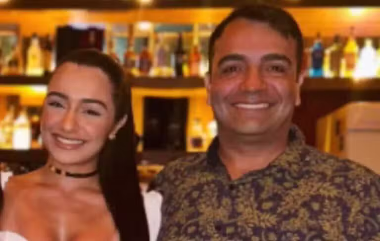 Duda Freire e pai Dyogo - Instagram