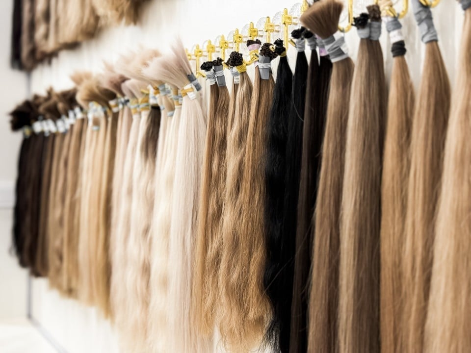 extensão de cabelo