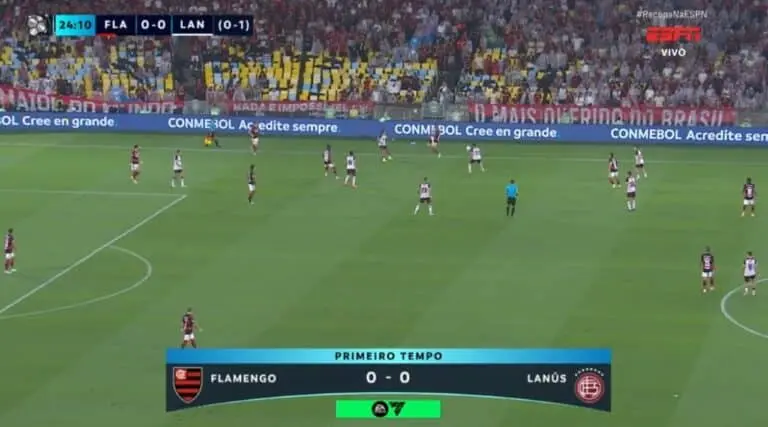 Flamengo x Lanus - ESPN
