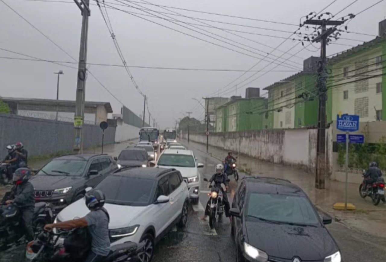 Fortes chuvas em João Pessoa