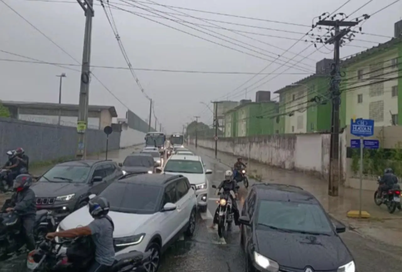 Fortes chuvas em João Pessoa