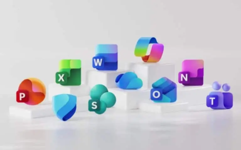Ícones dos aplicativos do Office/Microsoft 365 - imagem: divulgação/Microsoft