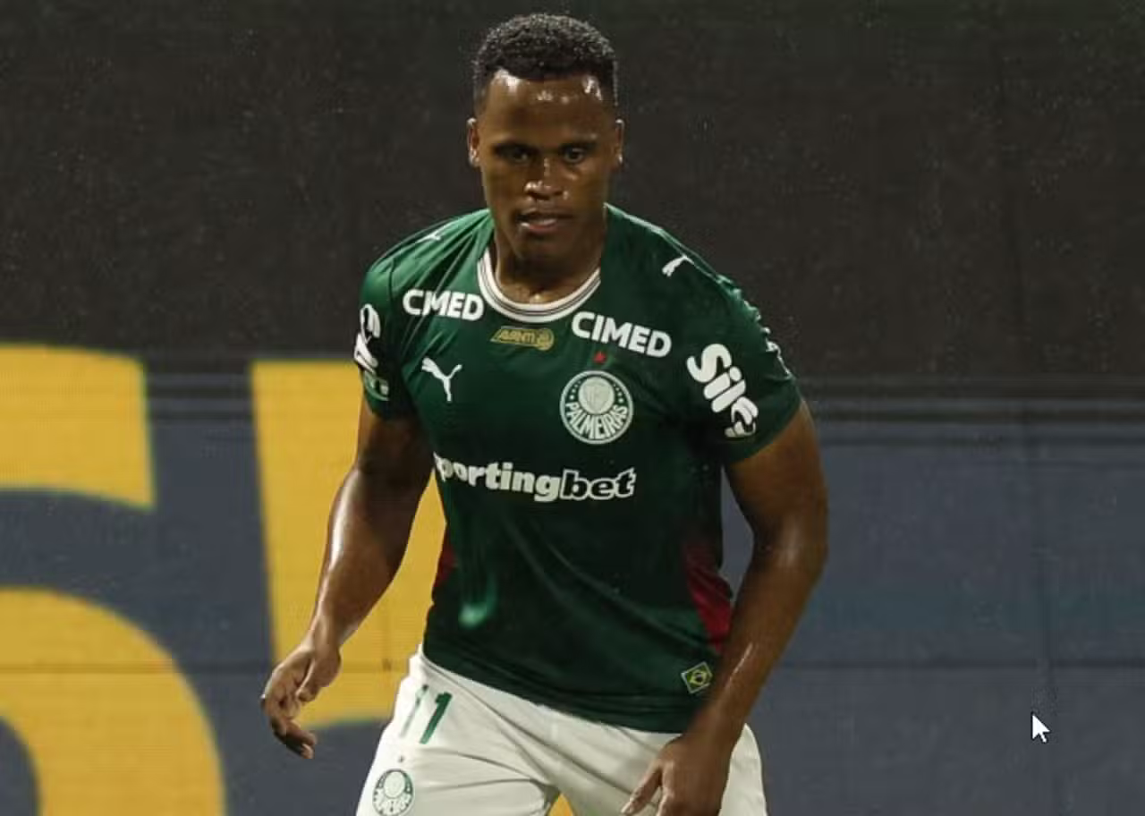 Jhon Arias - X.com/ Palmeiras