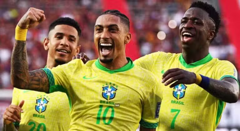 Jogadores da seleção brasileira - @fifa
