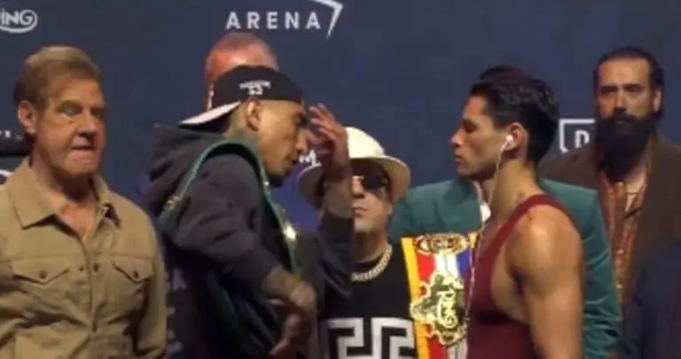 Mario Barrios vs. Ryan Garcia - Divulgação