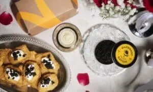 Fast-food chain combines haute cuisine and breaded chicken in limited Valentine campaign