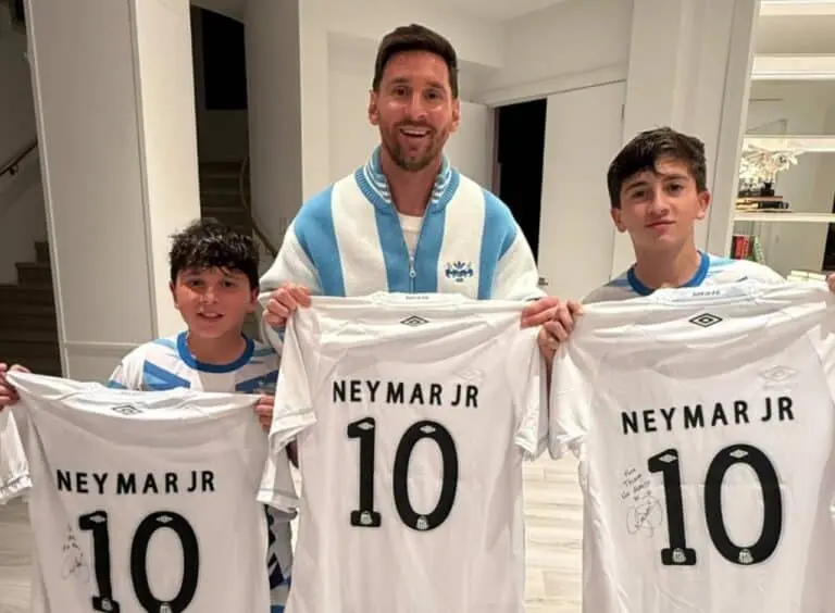 Messi - X.com/ Santos