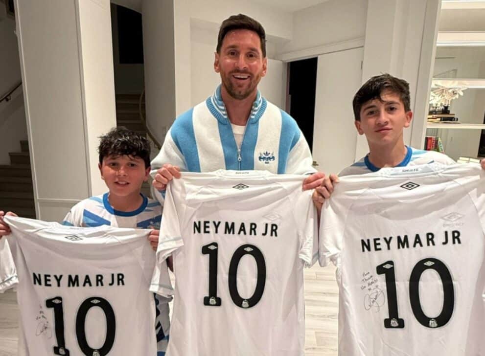 Messi - X.com/ Santos