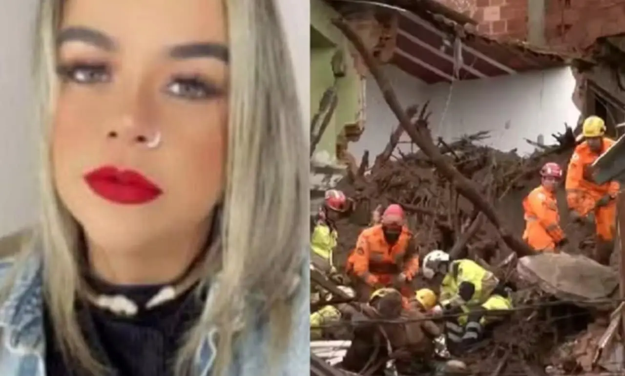 Morre mulher resgatada soterrada em deslizamento em Juiz de Fora — TV Integração/Reprodução