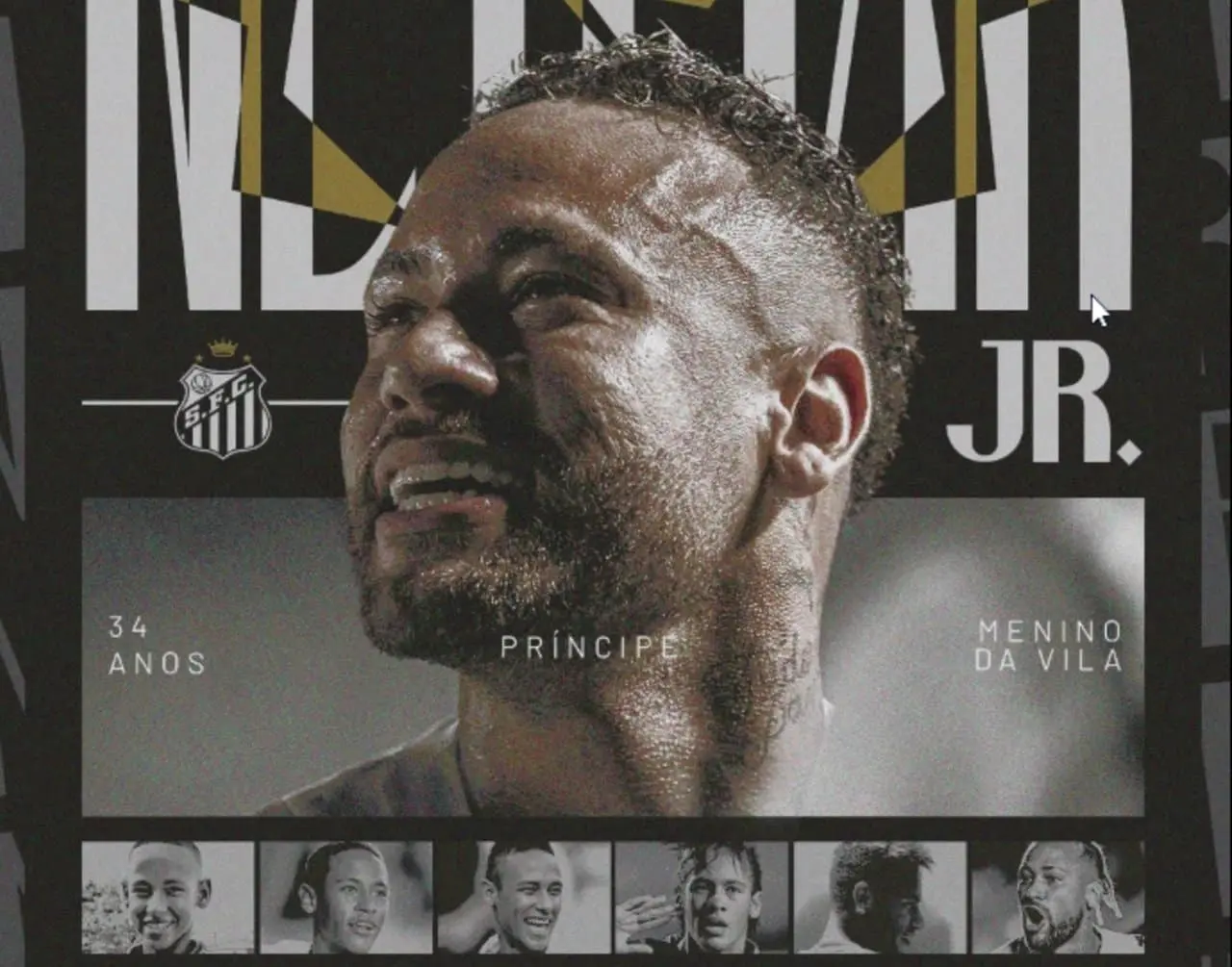 Neymar Jr - X.com/ Santos