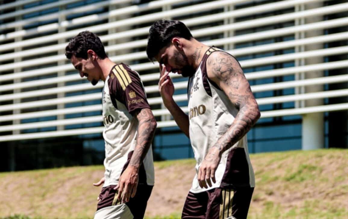 Paquetá e Pedro - X.com/ Flamengo