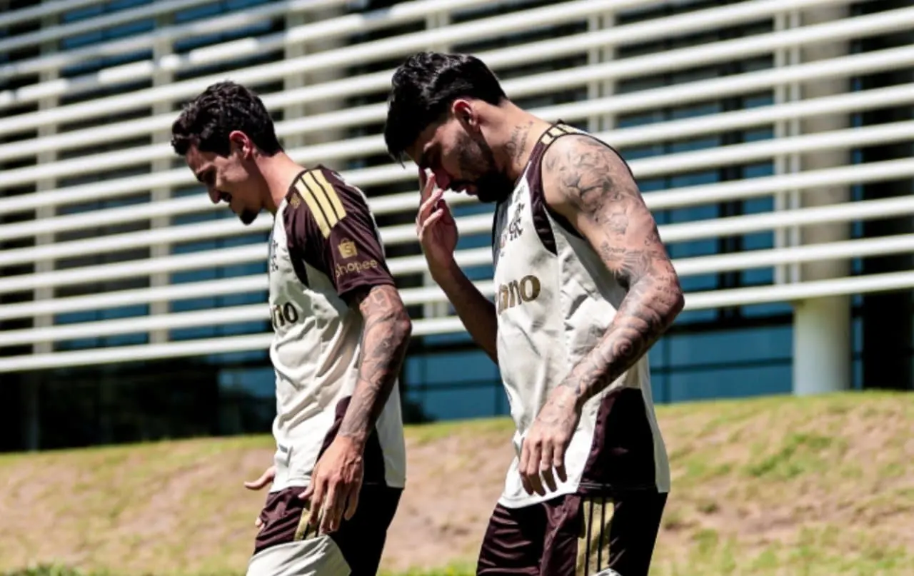 Paquetá e Pedro - X.com/ Flamengo