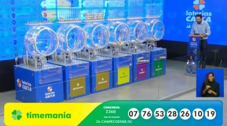 Resultado Timemania 2360