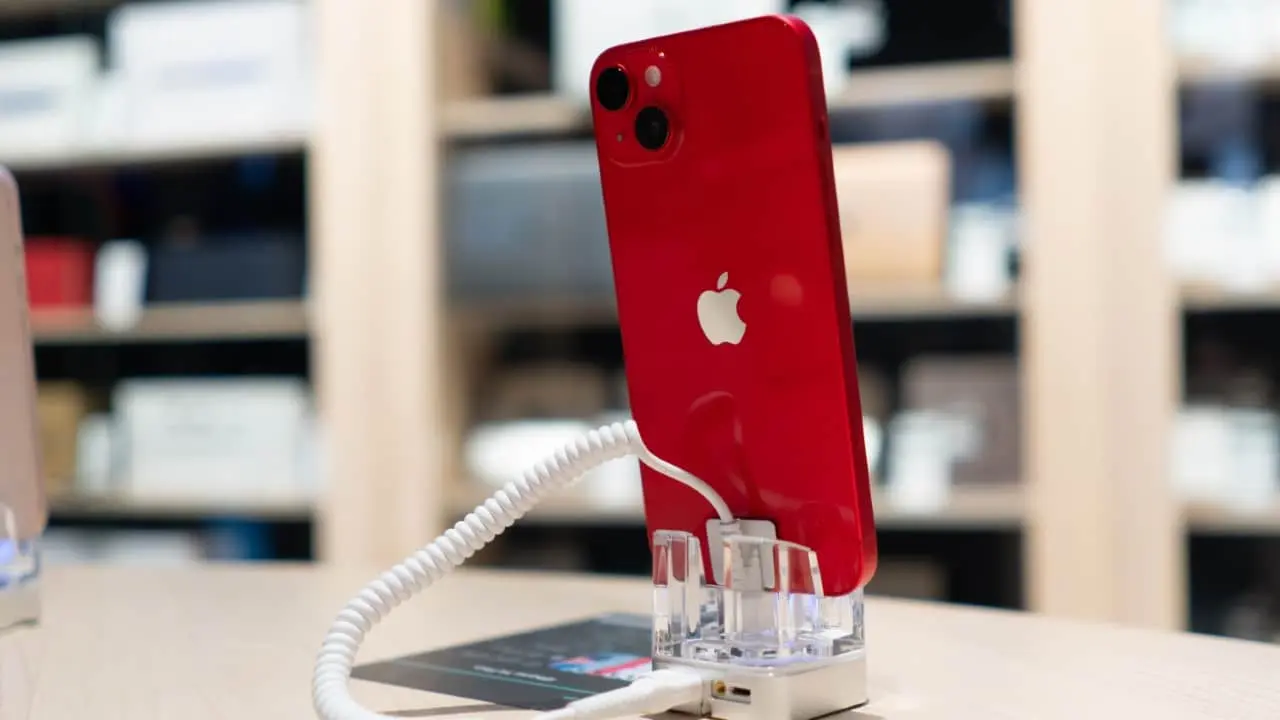 iphone vermelho