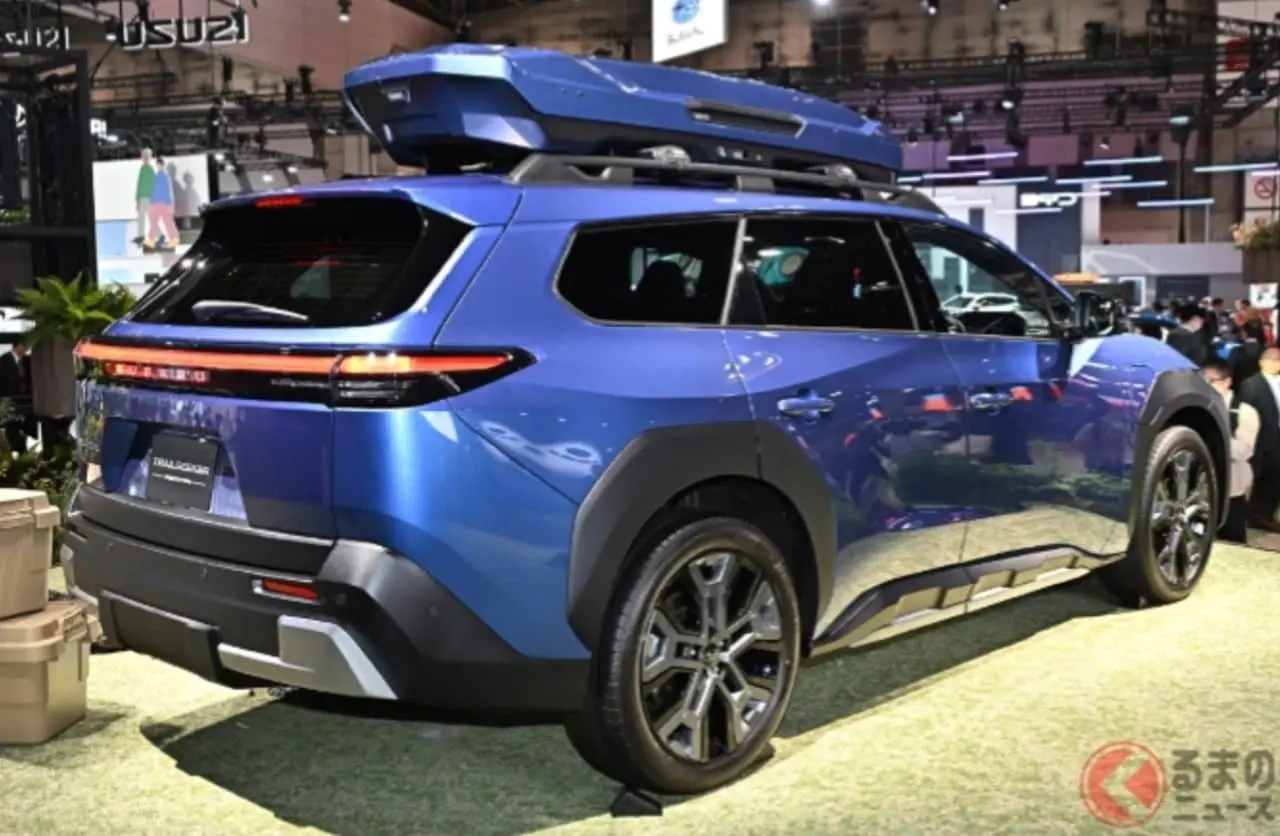 SUV da Subaru, a Trail Seeker - Kuruma