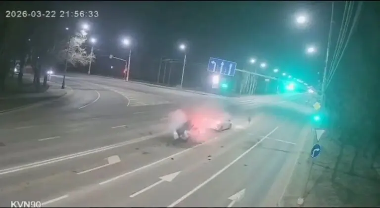 Acidente com motocicleta em Luhansk na Ucrânia