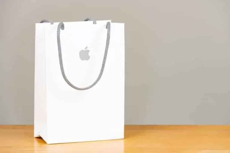 Apple, bolsa logo