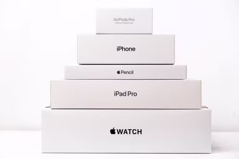 Apple watch, iPad Pro, Apple pencil, iphone, airpods pro, produtos Apple