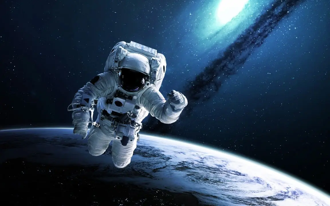 Astronaut in space
