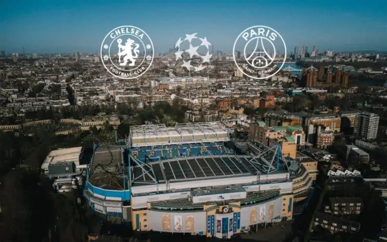 Chelsea x PSG no Stamford Bridge