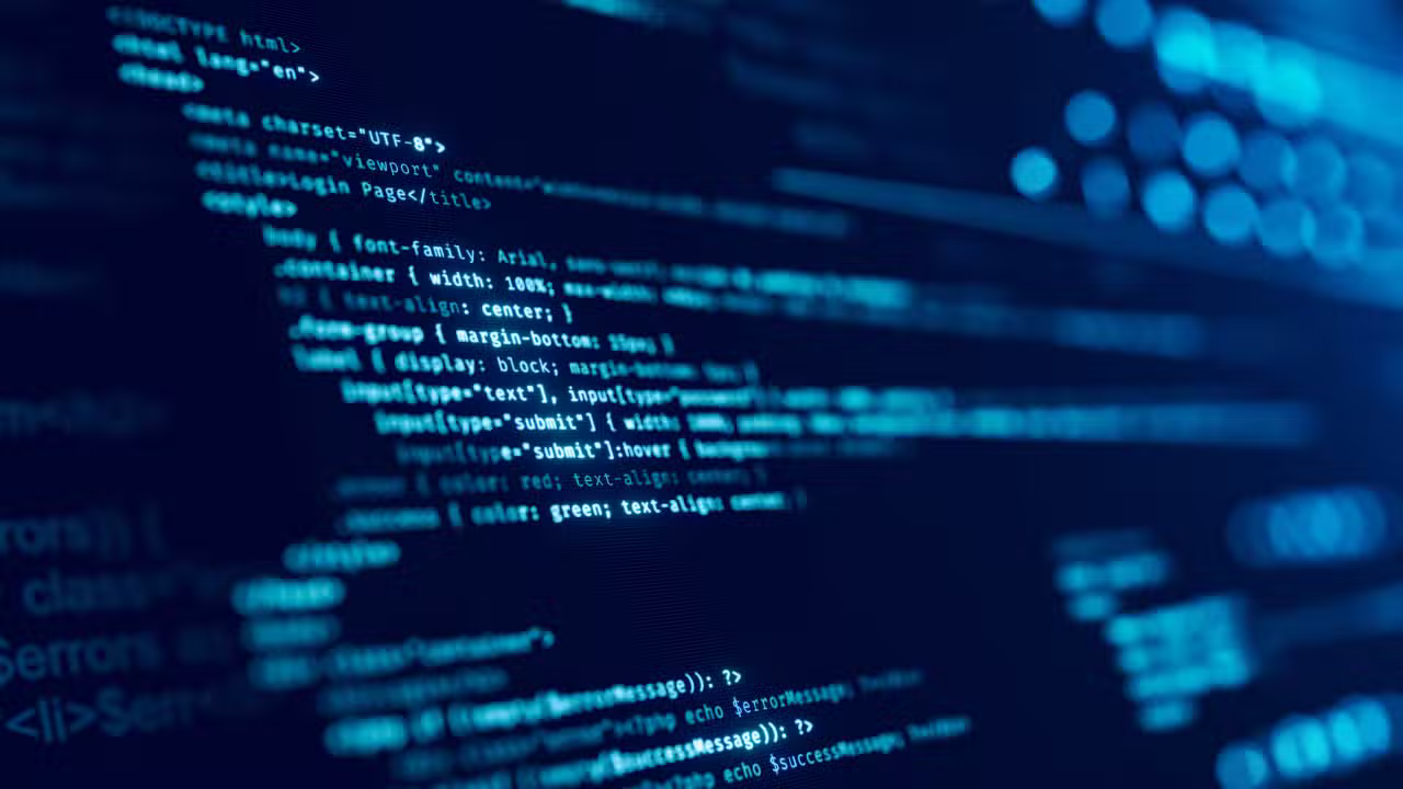 Código, HTML, código fonte de programação