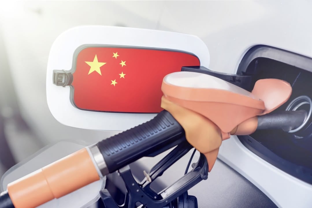 Combustível, gasolina, China