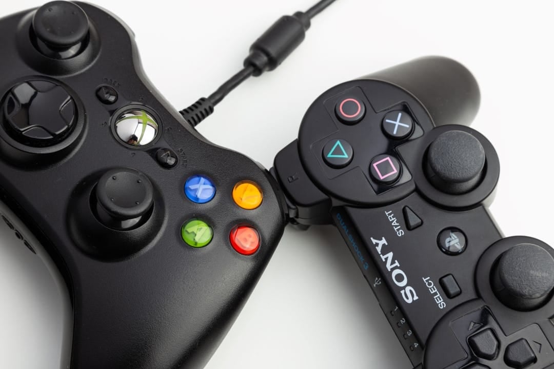 Controles, xbox e playstation