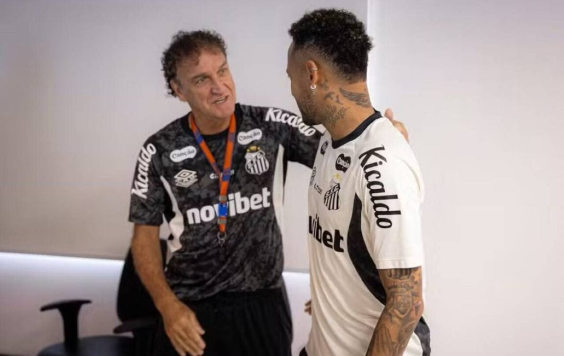 Cuca e Neymar