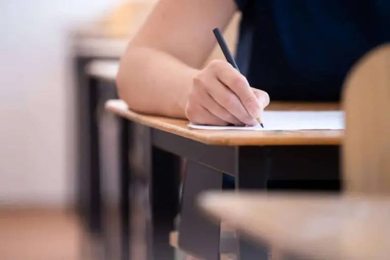 Exames admissão, prova