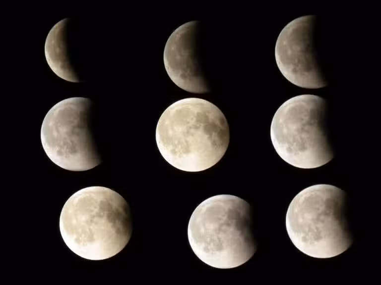 Fases da lua