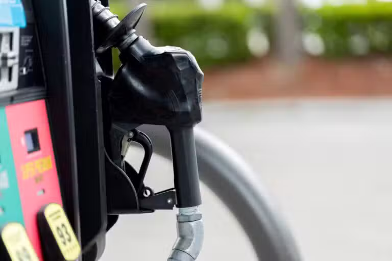 Gasolina EUA, posto de combustível