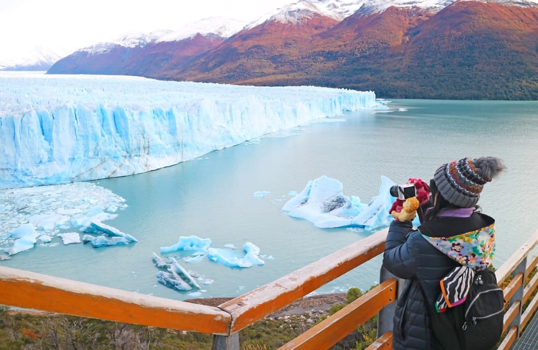 Geleira Perito Moreno na Argentina