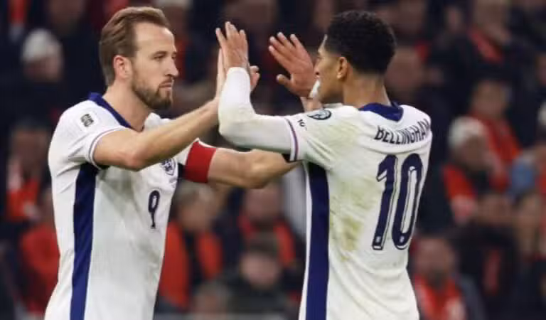 Harry Kane e Jude Bellingham