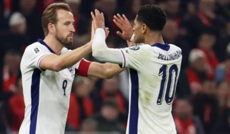 Harry Kane e Jude Bellingham