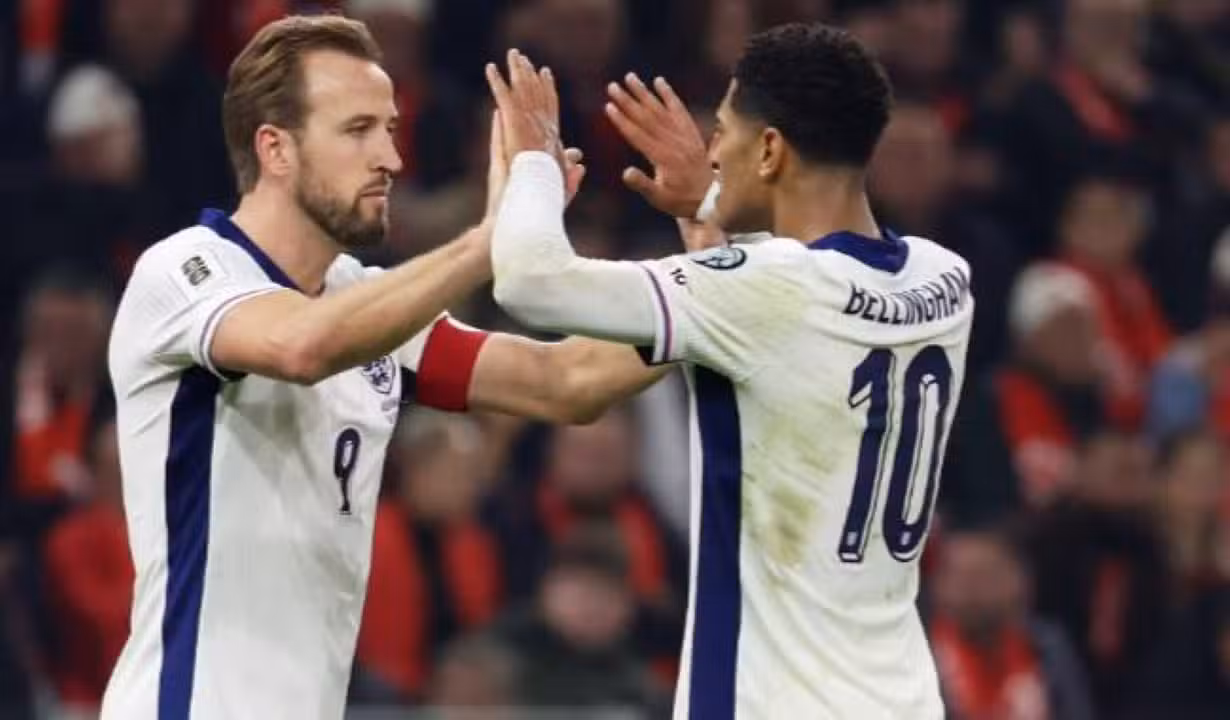 Harry Kane e Jude Bellingham