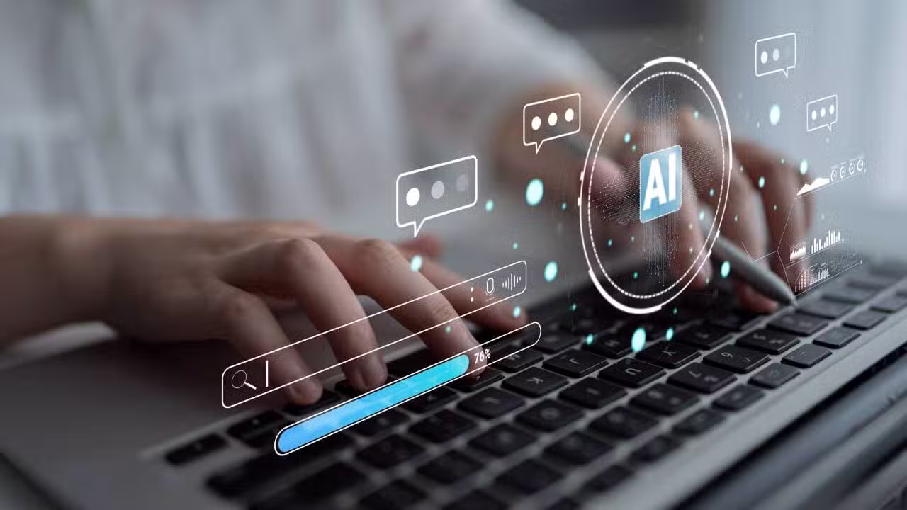Inteligência Artificial, teclado