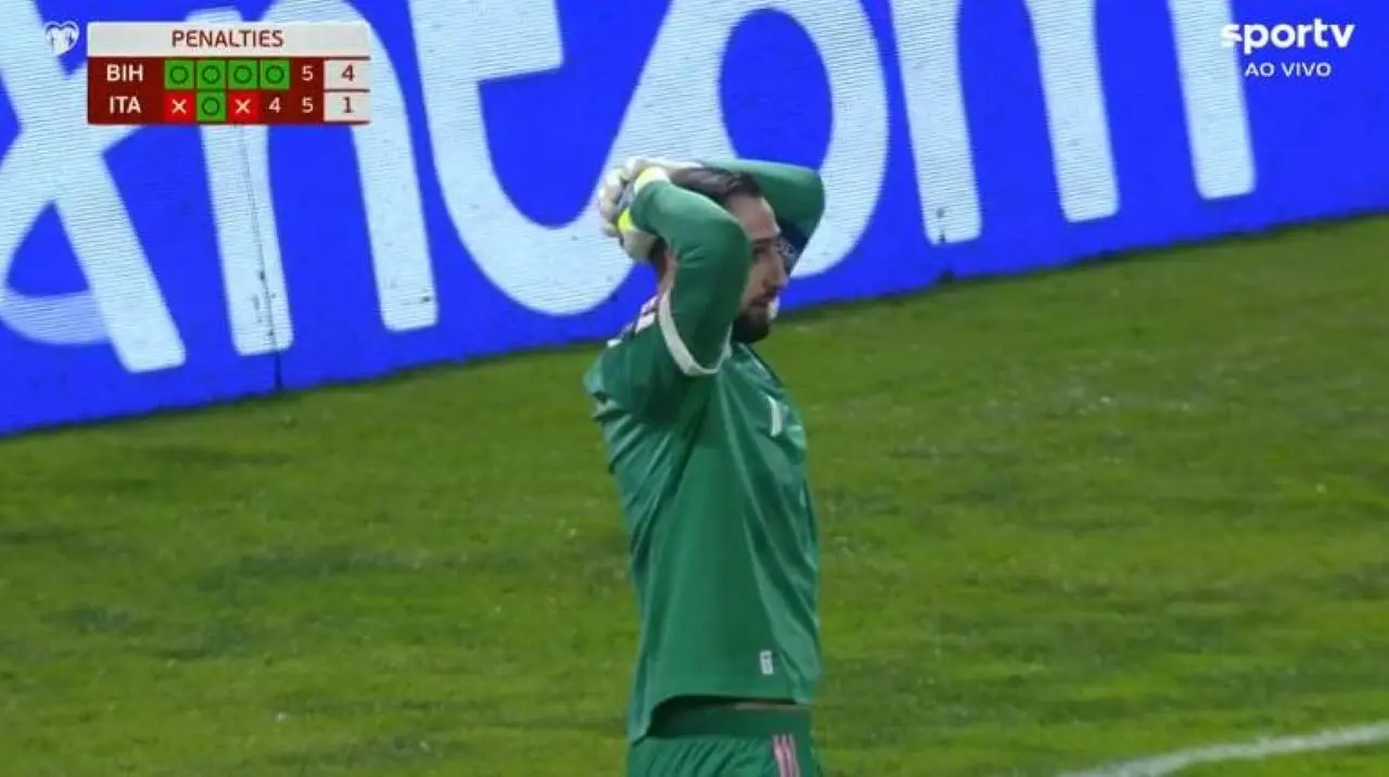 Italia eliminert! Det italienske laget går glipp av tredje verdensmesterskap på rad etter tap på straffe til Bosnia-Hercegovina