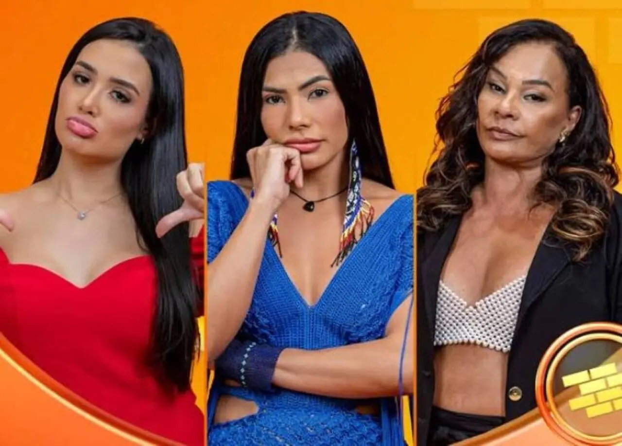 Jordana, Marciele e Solange paredão BBB