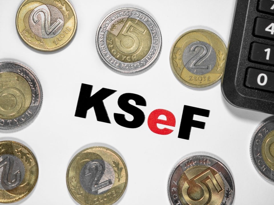 KSeF, moedas, calculadora