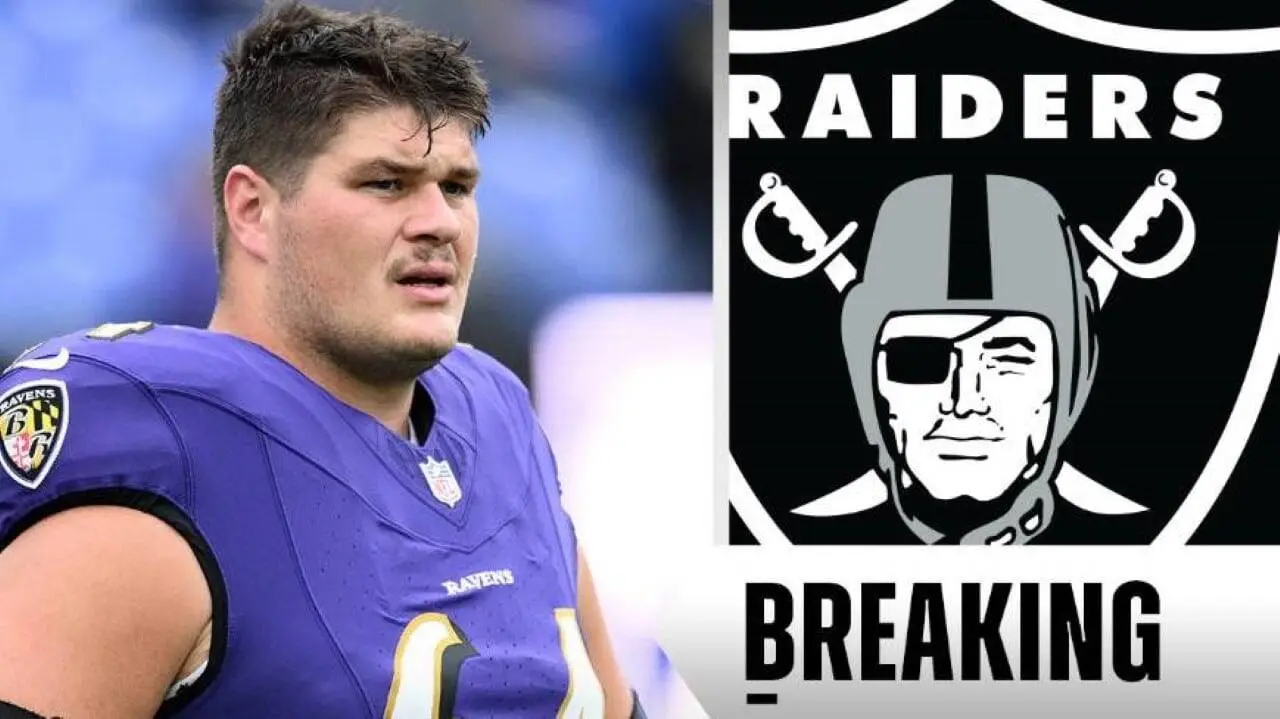 Linderbaum은 Raiders와 8,100만 달러에 계약하고 NFL 센터의 기준을 높였습니다.