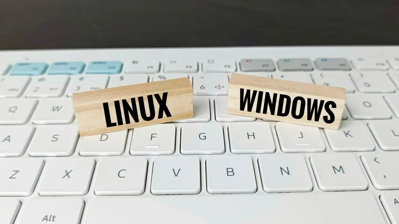 Linux, Windows, teclado.