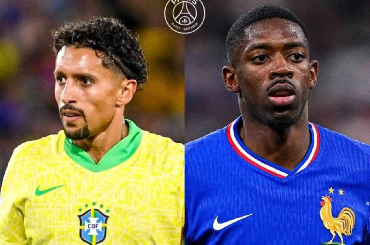 Marquinhos e Dembelé